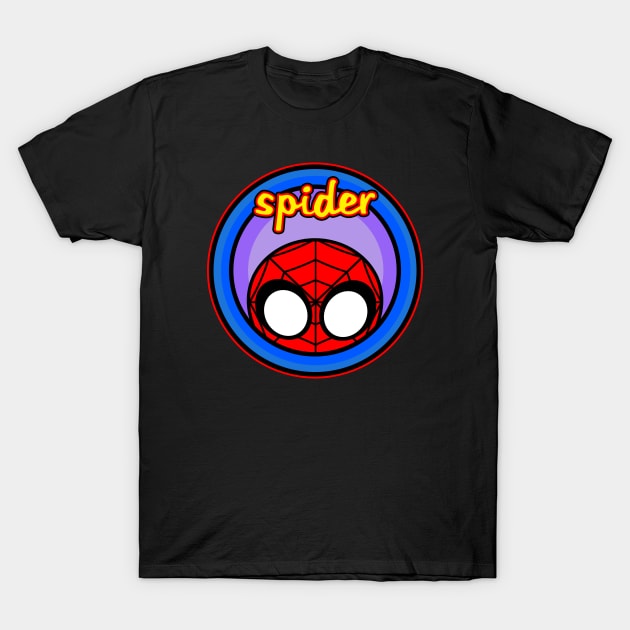 Spider (Peter) T-Shirt by Apgar Arts